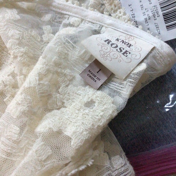 Knox Rose Bohemian Peasant Bell 3/4 Sleeves Tunic Top - Picture 9 of 10